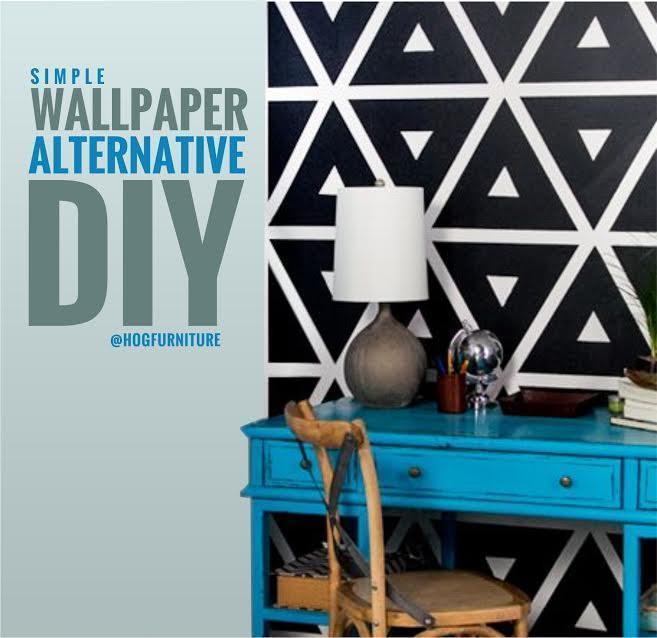 HOG DIY on simple wallpaper alternative
