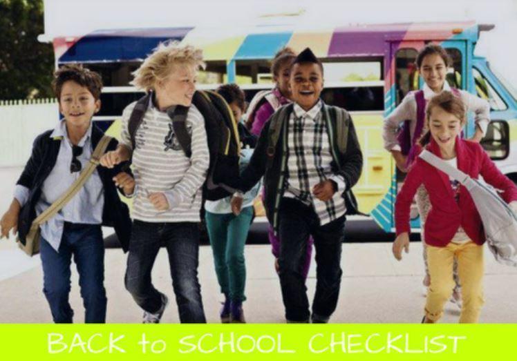 HOG back to school checklist for parents