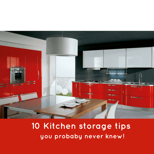 HOG 10 Kitchen storage tips you rarely think of!