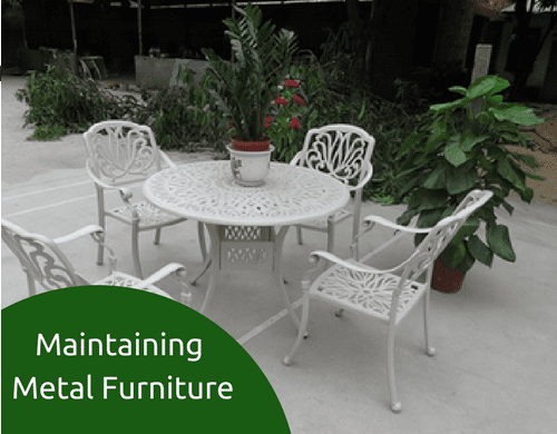 HOG 5 tips for maintaining metal furniture