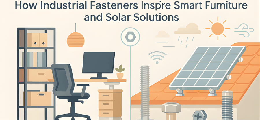 Strength Meets Design: How Industrial Fasteners Inspire Smart Furniture and Solar Solutions
