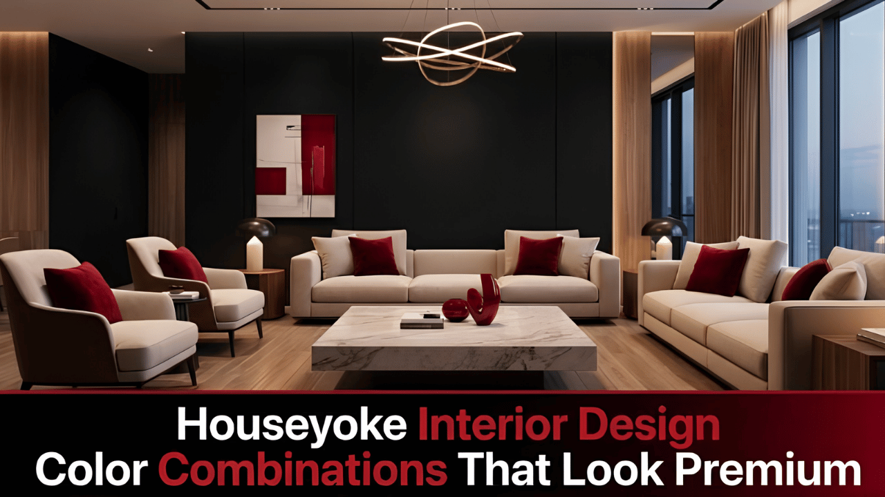 Houseyoke Interior Design Color Combinations That Look Premium In 2026