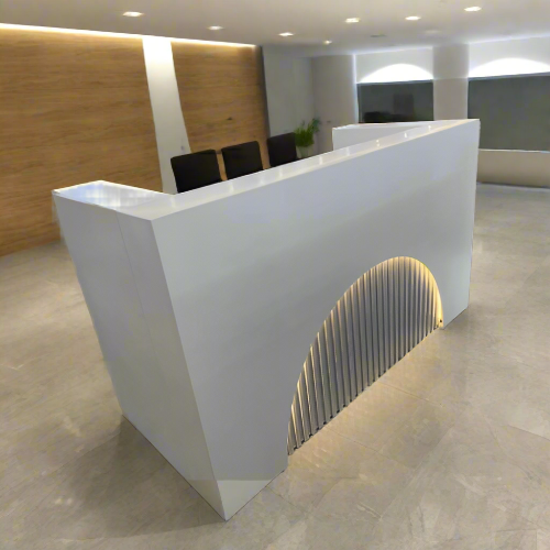 1.8 Meter Modern Reception Desk. @HOG - Home Office Garden Online Marketplace