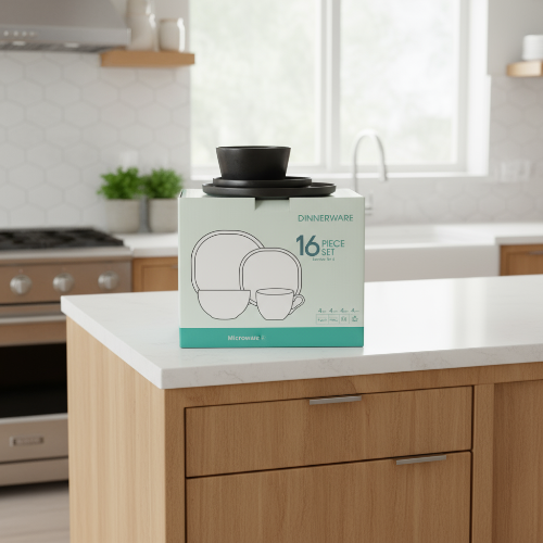 16 Pieces Dinner Set Order Now @HOG - Home, Office, Garden, Online Marketplace