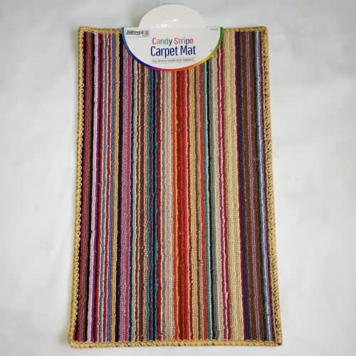Multicolour Striped Carpet Foot Mat Home Office Garden | HOG-Home Office Garden | online marketplace