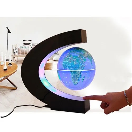 C Shape Magnetic Levitation Floating Globe Décor Home Office Garden | HOG-Home Office Garden | online marketplace 