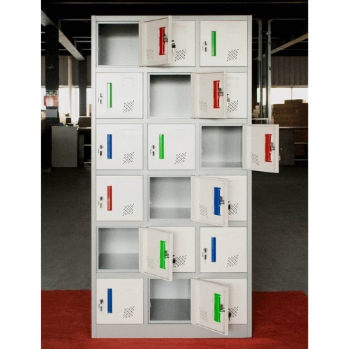 18 Doors Metal Locker Cabinet @HOG - Home, Office, Garden, Online Marketplace