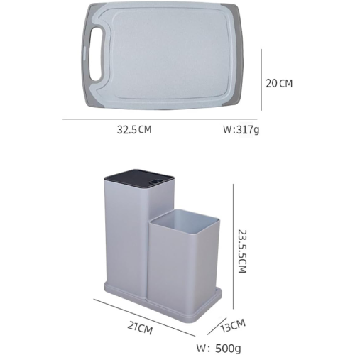 19-in-1 Kitchen Utensils and Knife Set with Block. Home Office Garden | HOG-HomeOfficeGarden | online marketplace