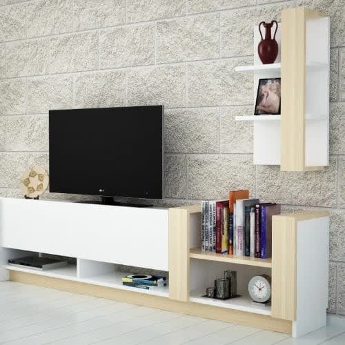 Off White Tv Stand Home Office Garden | HOG-Home Office Garden | online marketplace