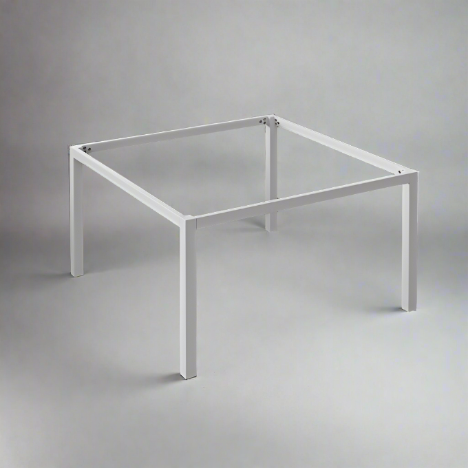 2 ọkunrin Workstation Irin Ẹsẹ