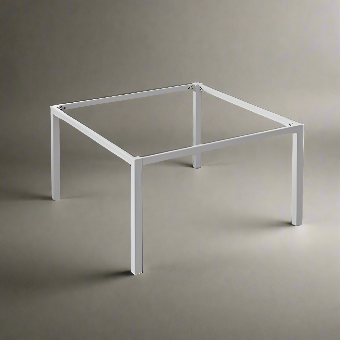 2 ọkunrin Workstation Irin Ẹsẹ