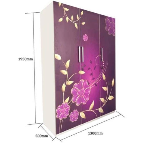 2-Door Floral Design Wardrobe @HOG - Home, Office, Garden, Online Marketplace