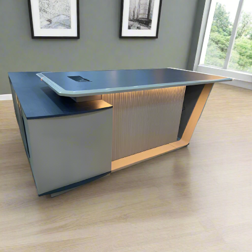 2-Meter Office Desk with Side Extension. Home Office Garden | HOG-HomeOfficeGarden | online marketplace