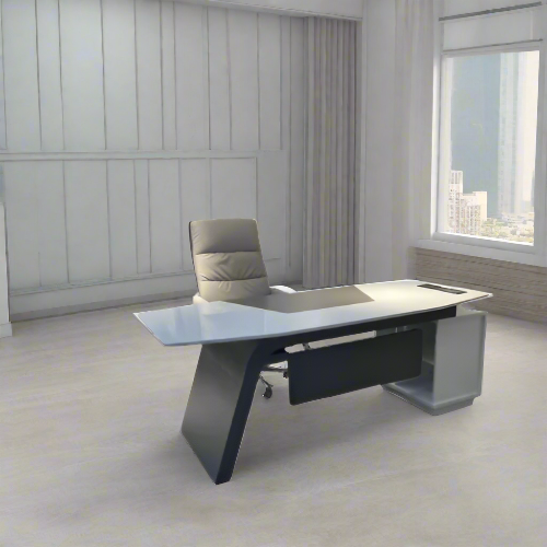 2-Meter Office Desk with Side Extension. Home Office Garden | HOG-HomeOfficeGarden | online marketplace