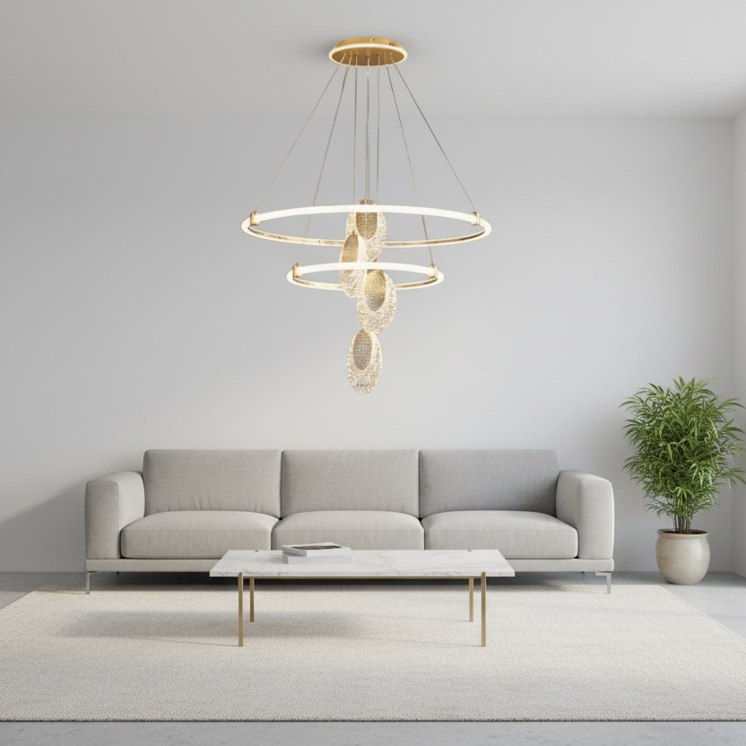 2-Step Chandelier Light- 550mm @HOG - Home, Office, Online Marketplace