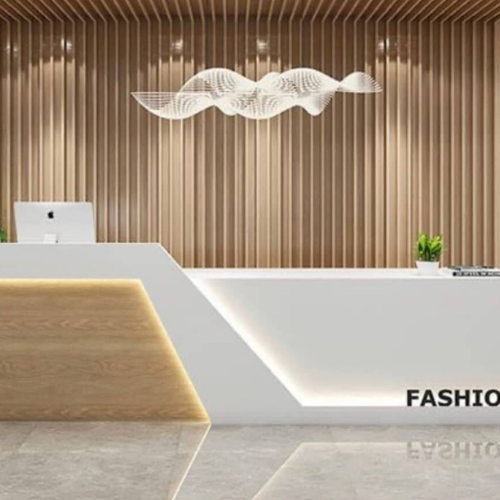 2.8 Meters Reception Desk. @HOG - Home Office Garden Online Marketplace