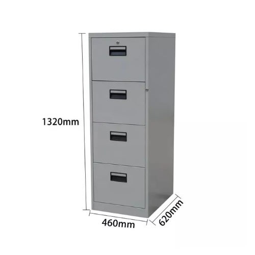 File Cabinet 4 Drawers With Inner Safe Locker