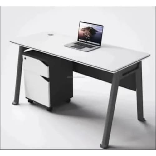 Bautawa Smile Hi-Back Drafting Stool - Baƙi