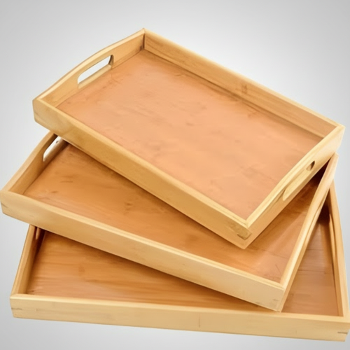 3-in-1 Wooden Tray @HOG - Home, Office, Online Marketplace