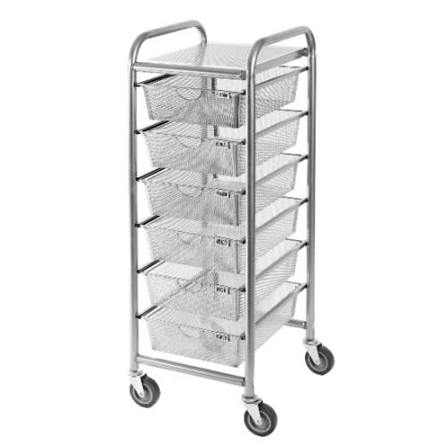 Seville 10 Drawer Cart & Ibi ipamọ