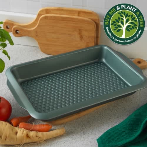 Progressive Carbon Steel Non Stick Roasting Tray - 39cm