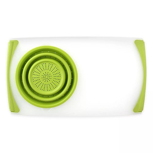 Dexas Collapsible Over-the-sink Strainer Board With Chop & Scoop And Scraper - 3 Piece. Home Office Garden | HOG-HomeOfficeGarden | online marketplace