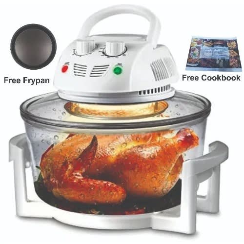 Linsan Halogen Convection Oven With Cookbook - 1400w. Home Office Garden | HOG-HomeOfficeGarden | online marketplace