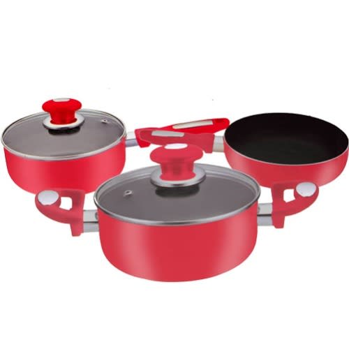 Linsan Non-stick Cookware Set - 5 Pieces Home Office Garden | HOG-HomeOfficeGarden | online marketplace
