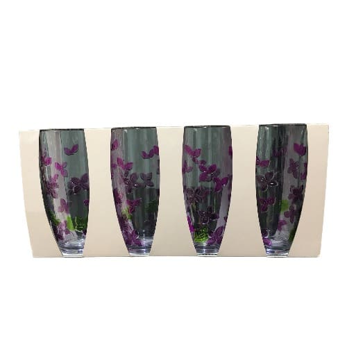 Nanette Lepore Set Of 4 Indoor - Outdoor Acrylic Tumblers