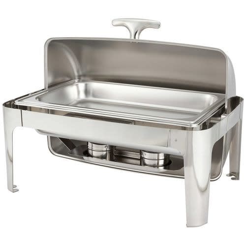 Linsan Rectangular Roll Top Full Size Chafing Dish. Home Office Garden | HOG-HomeOfficeGarden | online marketplace