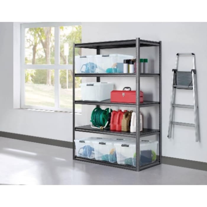 Whalen 5-shelf Heavy Duty Steel Storage Rack Home Office Garden | HOG-Home Office Garden | online marketplace