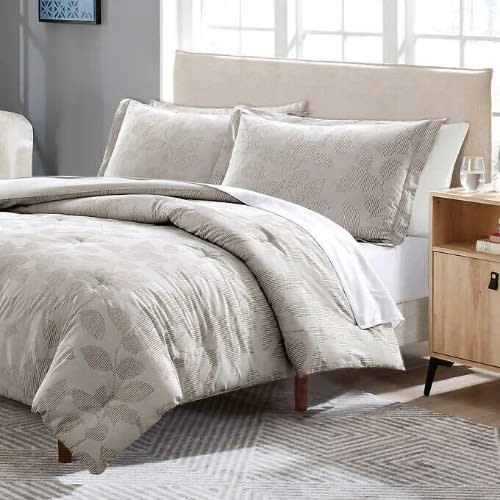 Scott Living 3-piece King Jacquard Comforter Set - Elias Tan - Cotton. Home Office Garden | HOG-HomeOfficeGarden | online marketplace
