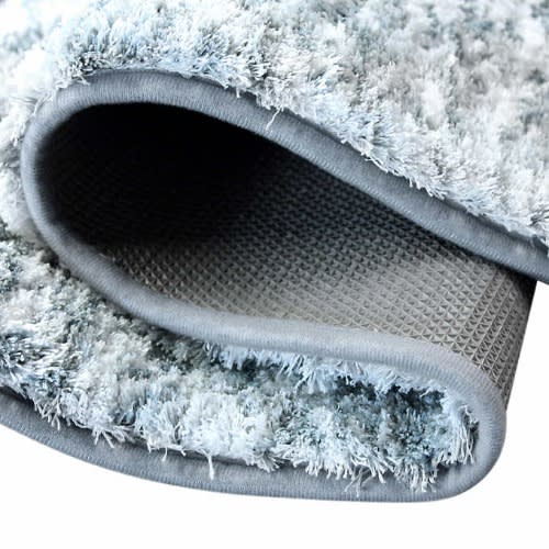 Meteor Collection Microfiber Decorative Accent Rug - Grey - 30in X 45in. Home Office Garden | HOG-HomeOfficeGarden | online marketplace