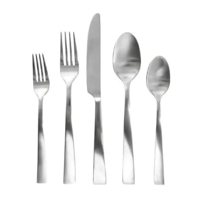 Gourmet Settings Nash Flatware Set - 20-Piece. Home Office Garden | HOG-HomeOfficeGarden | online marketplace