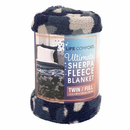 Life Comfort Ultimate Kids Sherpa Fleece Blanket. Home Office Garden | HOG-HomeOfficeGarden | online marketplace