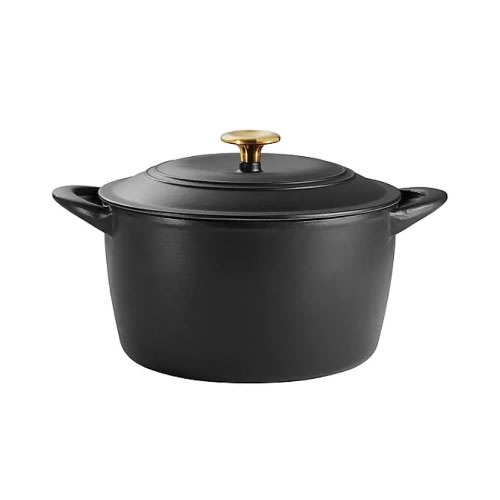 Tramontina Enameled Cast Iron 7-quart Dutch Oven - Satib Black. Home Office Garden | HOG-HomeOfficeGarden | online marketplace