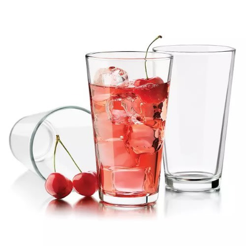 Libbey Hayes - Glassware Set With Duratuff Rim - 16oz - 10pcs. Home Office Garden | HOG-HomeOfficeGarden | online marketplace