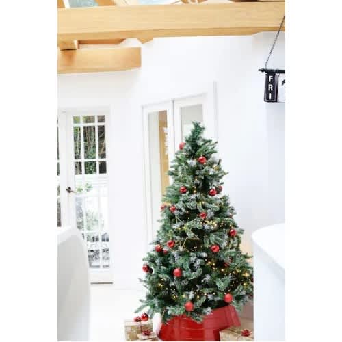 2 ṣeto - 60 ″ Pre Lit Christmas Wreath – Micro LED Oríkĕ Wreath