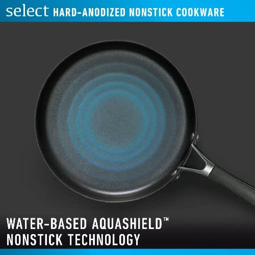 Calphalon Space-saving Aquashield Nonstick 14-piece Cookware Set