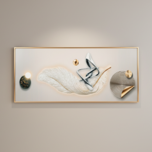 3D Wall Art Painting Design with Integrated LED Lighting @HOG - Home, Office, Garden, Online Marketplace