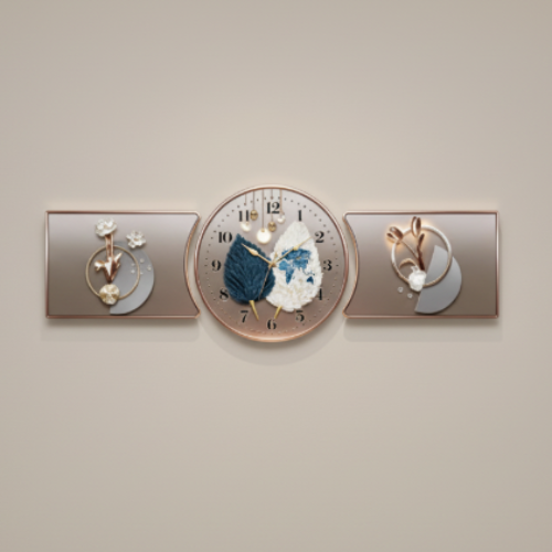 3 IN 1 Frame Wall Clock – Multi-Functional Decorative Timepiece @HOG - Home, Office, Garden, Online Marketplace