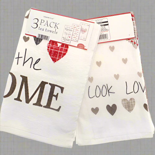 3 Pack Velour Tea Towels – My Kitchen @HOG - Home Office Garden Online Marketplace