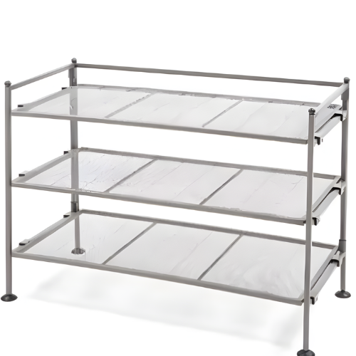3 Tier Mesh Utility Shoe Rack @HOG - Home, Office, Garden, Online Marketplace