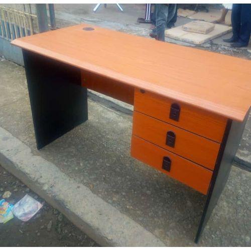 4 feet Office Table with 3 Drawers-Cherry-BLKL +Vigor Chair Home Office Garden | HOG-HomeOfficeGarden | HOG-Home.Office.Garden