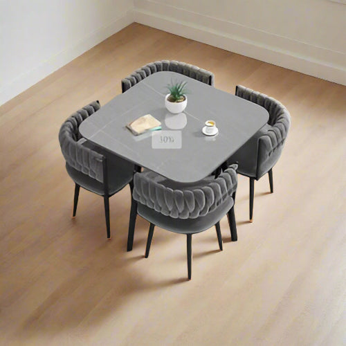 4 Seater Square Dining Set @HOG - Home Office Garden Online Marketplaceq