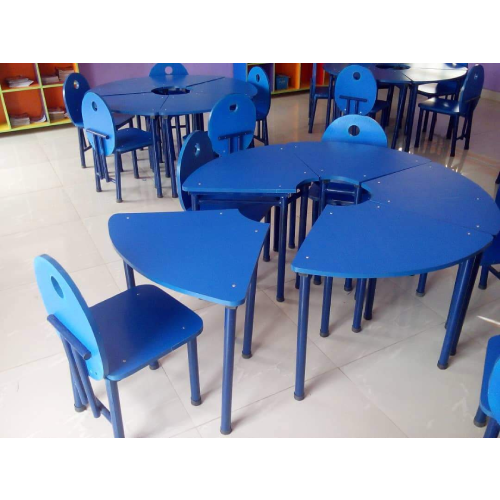 5-Seat Round Primary Student Activity Table with Storage. @HOG - Home Office Garden Online Marketplace