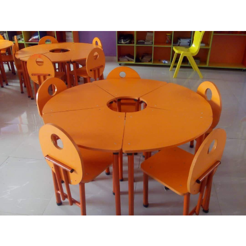 5-Seat Round Primary Student Activity Table with Storage. Home Office Garden | HOG-HomeOfficeGarden | online marketplace