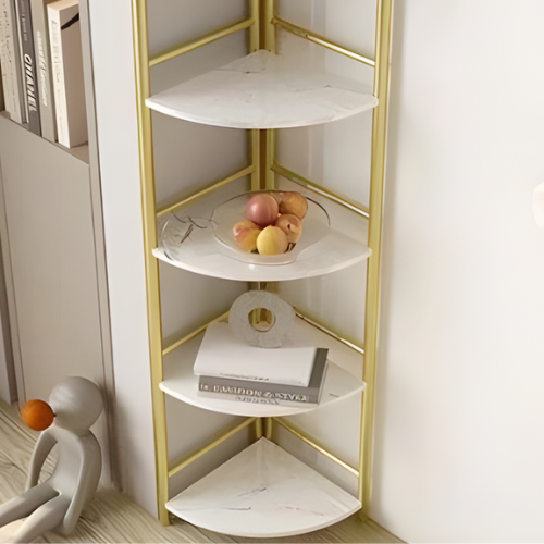 5 Tier Luxury Gold Corner Shelf @HOG - Home, Office, Garden, Online Marketplace