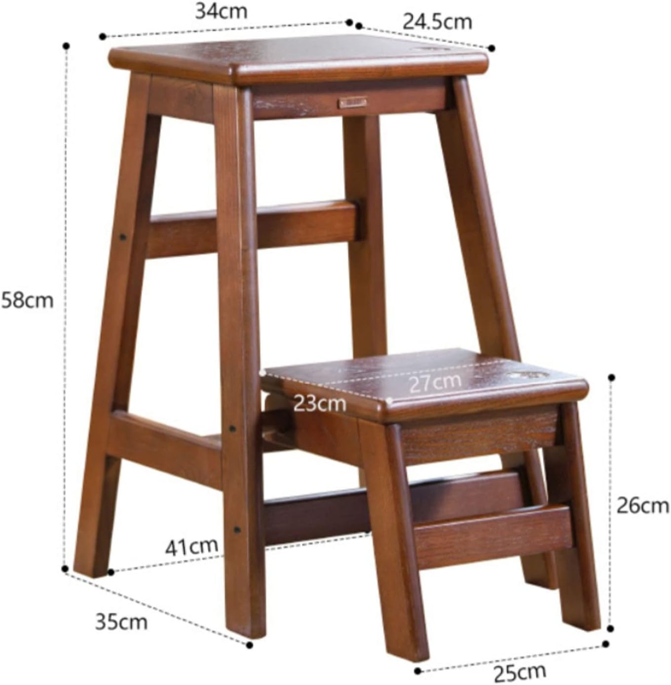 Multifunction 2-in-1 Step Stool