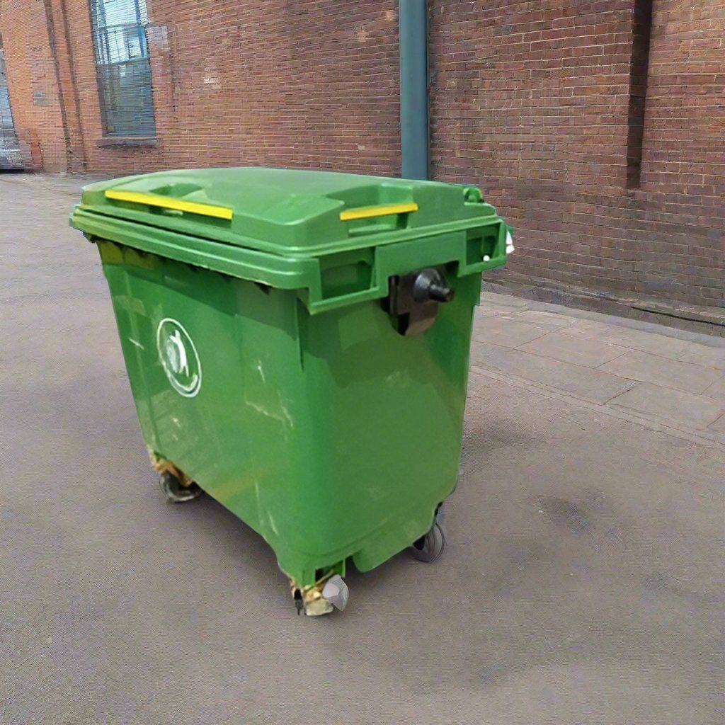 660 Litres Plastic Wheelie Waste Bin
@ HOG